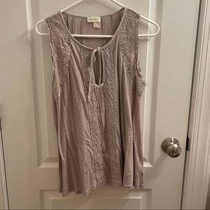 Anthropologie Lace Tank